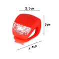thumbnail image 2 of Luz LED de rana para bicicleta, luz de advertencia para viajes nocturnos, luz para andar al aire libre, accesorios para equipos de luz trasera de bicicleta, 2 of 4