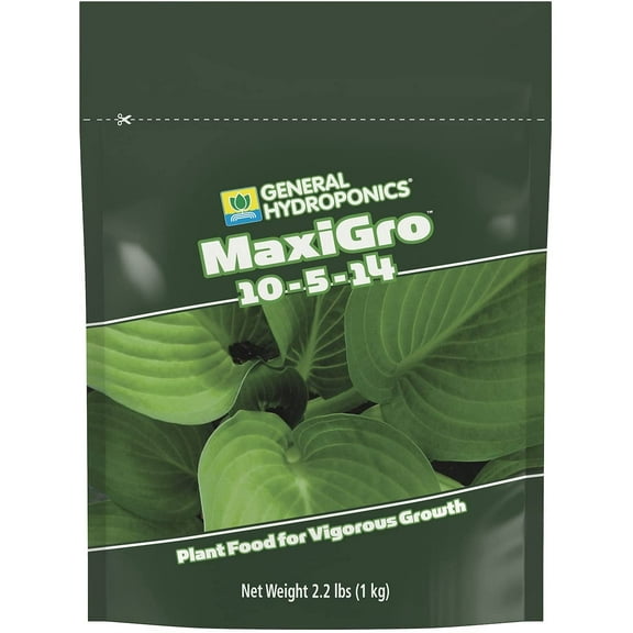 General Hydroponics MaxiGro Plant Food For Vigorous Growth, 50 lb