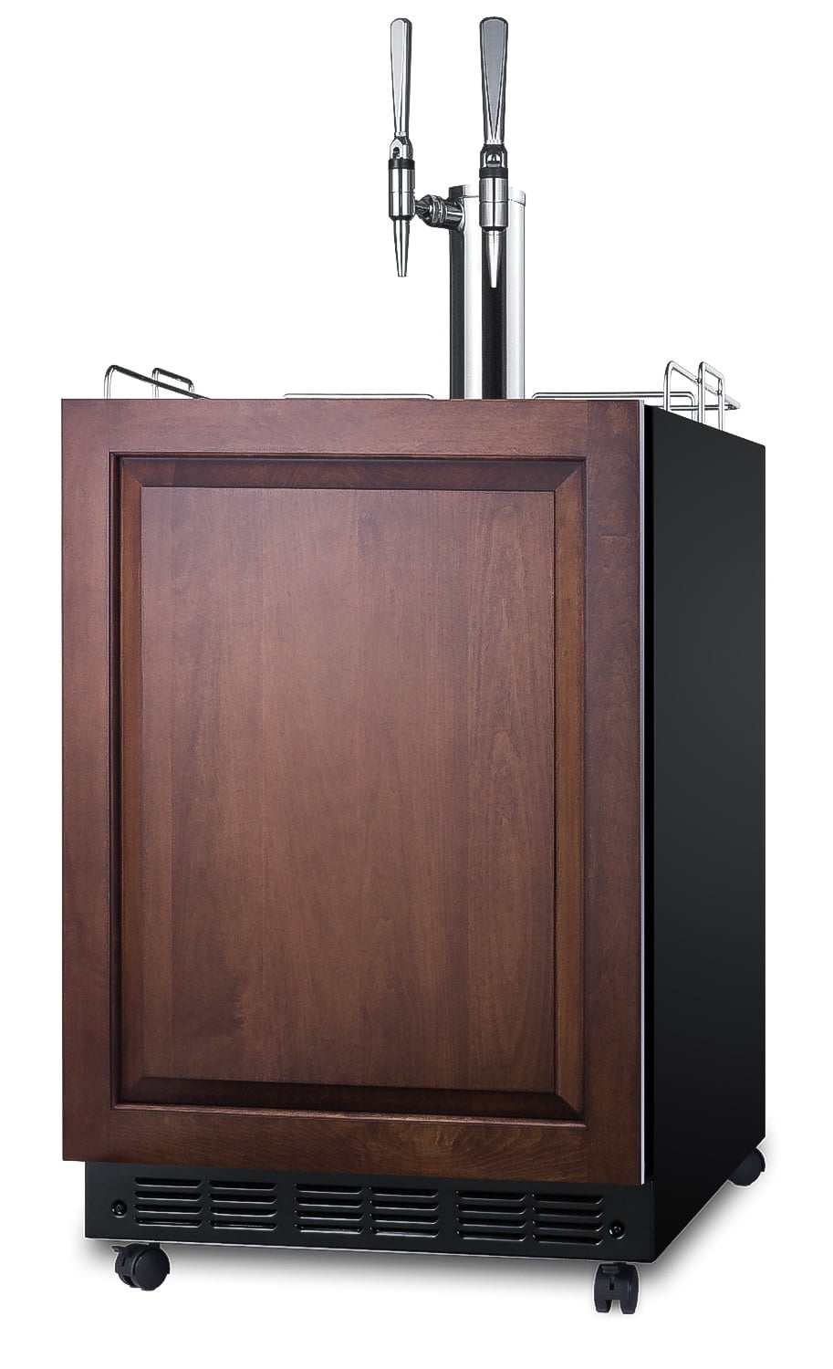Summit Sbc7brsifncf2 24" Wide 5.3 Cu. Ft. Panel Ready Free Standing Double Tap Coffee