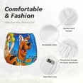 thumbnail image 6 of Lsque Scooby-Doo Printed Women's Running Shorts with Liner Pockets,Elastic Quick Dry Workout Athletic Gym Yoga Shorts,Womens High Waist Shorts-X-Large, 6 of 9