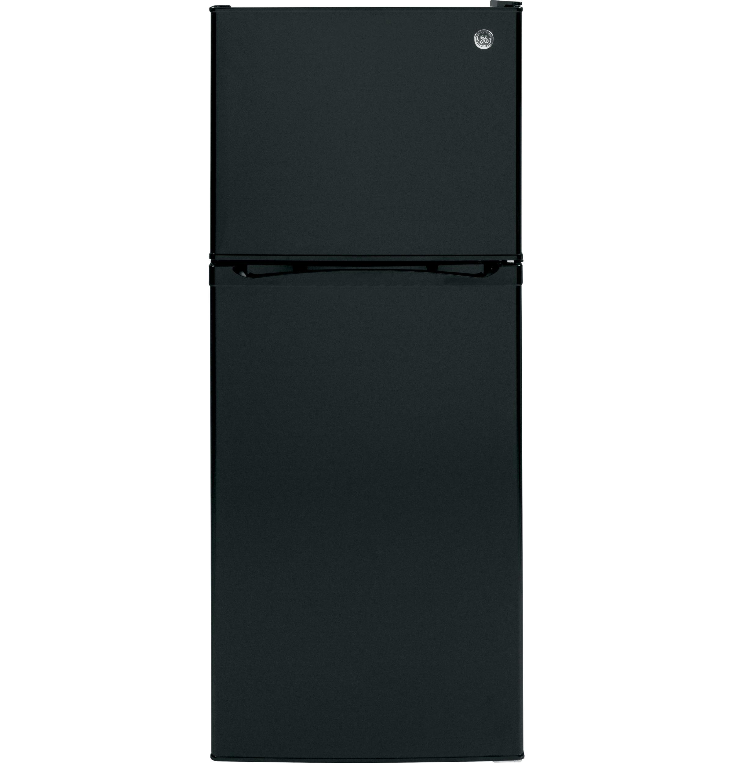 GE GPE12FGKBB 12 Cu. Ft. Black Top Freezer Refrigerator