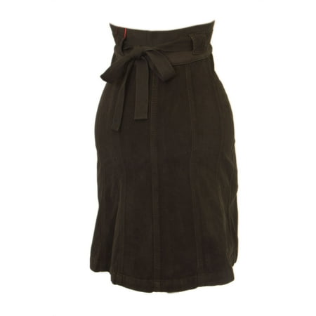 

Elly B by OLIAN Maternity Women s Velvet A-Line Skirt CK27048 X-Small Brown