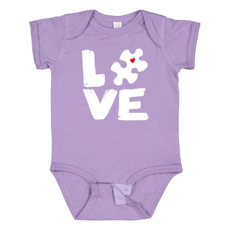 

Inktastic Autism Awareness Puzzle of Love Gift Baby Boy or Baby Girl Bodysuit