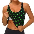 thumbnail image 3 of Hirioo Poker Shapes for Women's Sports Vest with Full-Print Design, Stretchy Fabric and Removable Pads-Medium, 3 of 8
