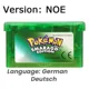 thumbnail image 1 of Cartucho de videojuegos para GBA/NDS, tarjeta de consola de 32 bits, Pokémon, Esmeralda, rubí, zafiro verde, 1 of 1