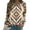 Beige, variant on CLOISE Women's Sweatshirts Ethnic Aztec Print Oversized Sweatshirts Crewneck Long Sleeve Hoodies Shirts Beige Raglan Basic Tops Fall Fashion Y2k Clothes XL