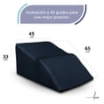 thumbnail image 2 of Cojin Descansa Piernas Memory Foam Color Azul Medidas 63 x 45 x 33 cm COJIN VARICES, 2 of 7