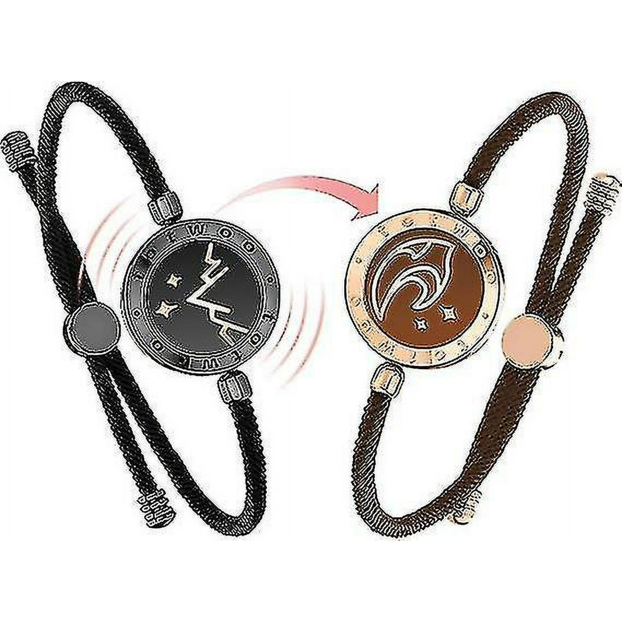 bracelets that vibrate when the other person touches it Amazon.com: Long Distance Touch Bracelets,Vibration & Light up Couples  Bracelets, Remote Smart Matching Couples Bracelet for Lovers Long Distance  Relationship Girlfriend Boyfriend Xmas Gifts Black Silver Jewelry:  Clothing, Shoes & Jewelry main image 0