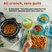 Instant Pot Duo Crisp 11-in-1 Air Fryer and Electric Pressure Cooker Combo with Multicooker Lids that Air Fries, Steams, Slow Cooks, Sautés, Dehydrates and More, Free App With 1900 Recipes, 8 Quart