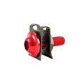 thumbnail image 2 of Ruiboury 20 Pièces Moto Clips Corps Vis Alliage d'Aluminium Moto Modification Vis Écrou Pièce de Rechange Entretien Rouge, 2 of 7