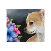 CafePress - Dog 77 Throw Blanket - Soft Fleece Throw Blanket, 50"x60" for All Ages