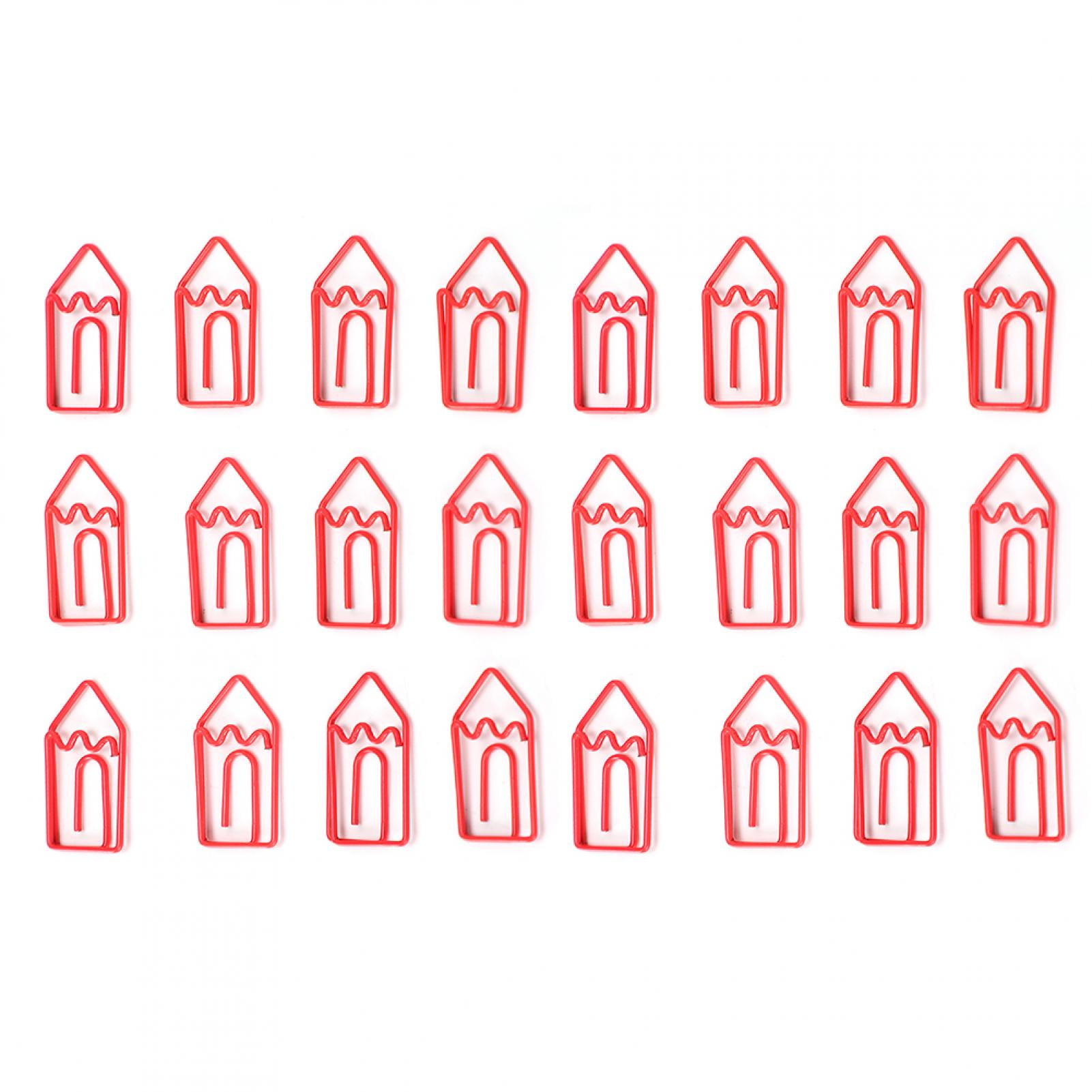Fyydes Shaped Paper Clip,Paper Clip,24Pcs Paper Clip Cartoon Special