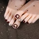 thumbnail image 2 of Uñas postizas para dedos de los pies, moda brillante, cuadrada, corta, cubierta completa, 24 Uds., uñas postizas para mujeres y niñas, S672 Sincero  Hogar, 2 of 6