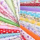 thumbnail image 3 of 100 Unids DIY Patrón Surtido Floral Impreso Patchwork Tela de Algodón Paño Costura Acolchado Paño 10 Tomshoo  Material de patchwork, 3 of 7