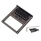 thumbnail image 2 of Roller Saddle W / Screw Wrench Set Yuyangstore Puente de 6 cuerdas guitarra eléctrica, 2 of 8