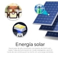 thumbnail image 3 of Lampara Solar Con 3 Cabezales Sensor De Movimiento 108 Leds Estructura Modelo Negro, 3 of 4