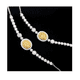 thumbnail image 3 of Pulseras De Plata 925 Xtellar Mujer Zafiro Amarillo Elegantes, 3 of 4