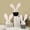 3Pcs Bunny Party Decoration Under $5 a1, variant on MORESEC Easter Cute Bunny Faceless Dwarf Doll Decoration, Plush Rabbit Figurine with Long Hat for Spring Table Centerpiece Mantel Shelf Home Decor, Holiday Party Supply and Gift Idea