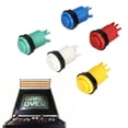 thumbnail image 4 of Arcade Game Push Button, Illuminated  Button Switch Press Resistant Sensitive DIY Parts 5 Colors Cool  For Video Games, 4 of 8