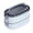 White, variant on Dmuso Lunch Box Large Capacity Lunch Box for Men & Women 2 Layers Containers Leakproof Microwave & Freezer Safe Bento Box