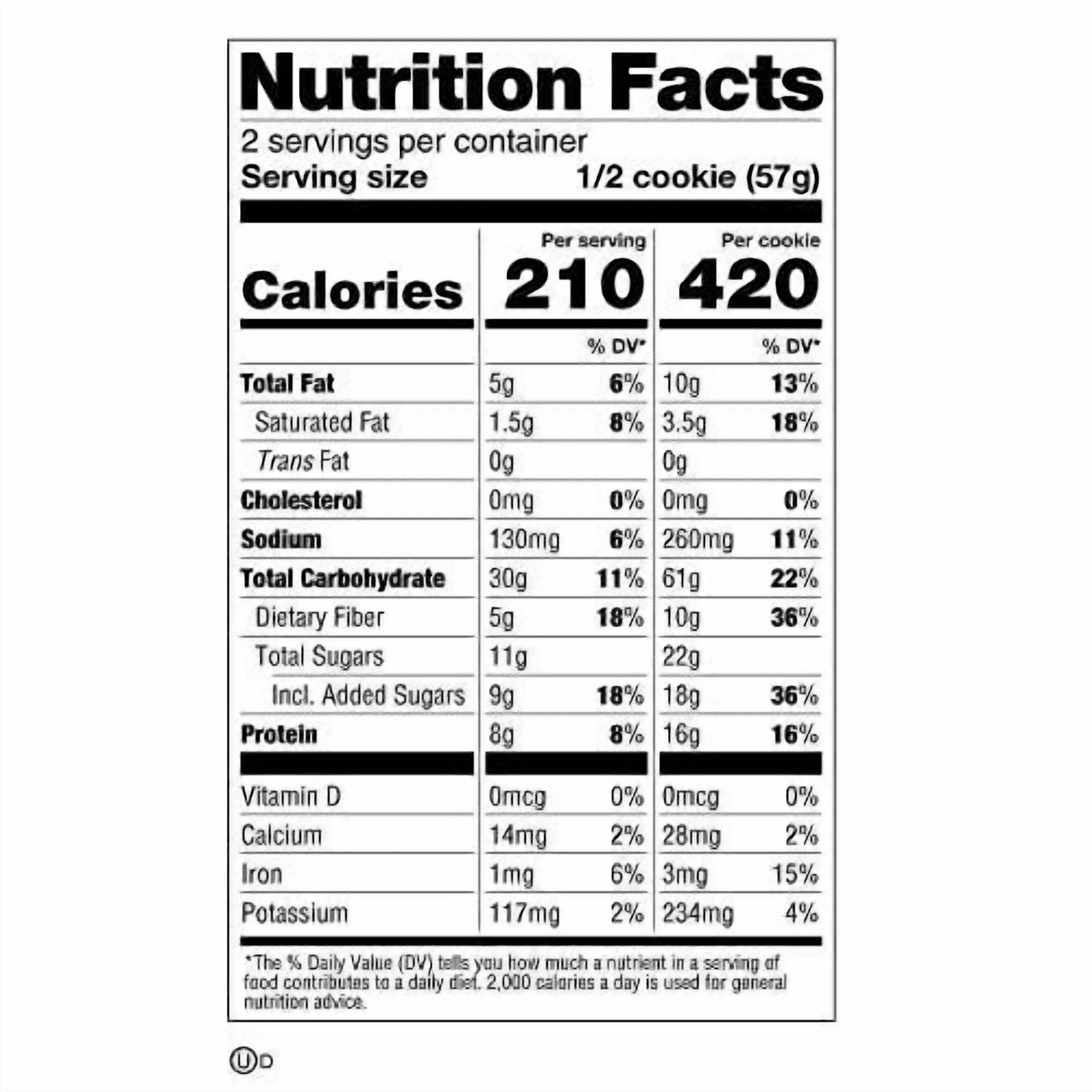 Lenny & Larry's The Complete Cookie, Birthday Cake, Soft Baked, 16g Plant Protein, Vegan, Non-GMO, 4 Ounce Cookie (Pack of 12)