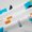 White Blue, variant on Homewish Dreamy Unicorn Teens Black Out Curtains, Girly Pink Cartoon Animal Curtains Pack of 2 (42x63 Each), Rainbow Plant Bedroom Curtains, Curtains and Drapes Decor