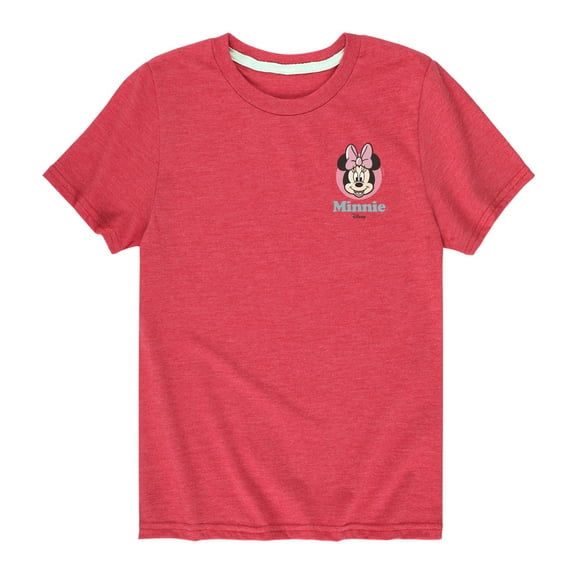 Disney - Minnie Mouse - Peek A Boo Pocket - Youth Short Sleeve Graphic T-Shirt