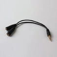 thumbnail image 2 of 3.5mm Stereo Headphone Audio Y Splitter Cable Adapter Plug Jack Cord, 2 of 5