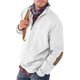 thumbnail image 1 of Hombres Jersey con cuello alto Sudadera informal Sudaderas de otoño de manga larga Top con cremallera, 1 of 2