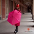 thumbnail image 4 of Knirps US.050 Ultra Light Pocket Size Manual Rain Umbrella in Neon Pink – 4oz Portable Travel Umbrellas with 35" Quick Dry Canopy, Windproof up to 62mph, Matching Quick Dry Protective Cover Included, 4 of 7