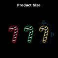 thumbnail image 2 of Christmas Neon Sign USB Powered Tree Santa Claus Snowflake Sock Reindeer Bell Gift Led Light for Christmas Decoration Party Events LED Light for Indoor Decor Kids Room Home (Three Staffs), 2 of 7