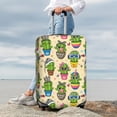 thumbnail image 3 of Lsque Cute Cartoon Cactus Printed Luggage Cover, Travel Luggage Protector,Scratch and Dirt Resistant, Fits 18-32 Inch Luggage - Large, 3 of 9