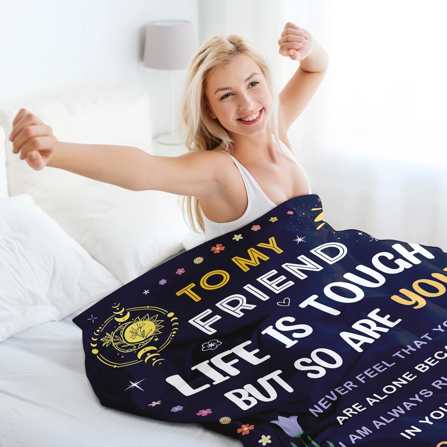 Best Friend Birthday Gifts for Women Friendship Gifts for Women Long Distance Relationship Gifts for Best Friend Bestie BFF Christmas Valentines Birthday Gifts for Best Friend Blanket