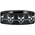 thumbnail image 3 of Tungsten Skull Ring, 3 of 4