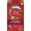 Purina ONE Natural Dry Dog Food, SmartBlend Small Bites Beef & Rice Formula, 4 lb. Bag