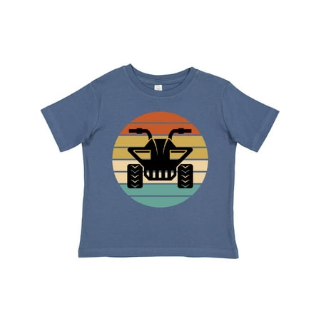 

Inktastic Off Roading Mudding Retro Sunset Gift Toddler Boy or Toddler Girl T-Shirt