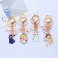 thumbnail image 2 of Llaveros de Anime de Sailor Moon, 1 piezas, colgante para mochila escolar, llavero periférico de Anime Tsukino Usagi Chaveiro, 2 of 5