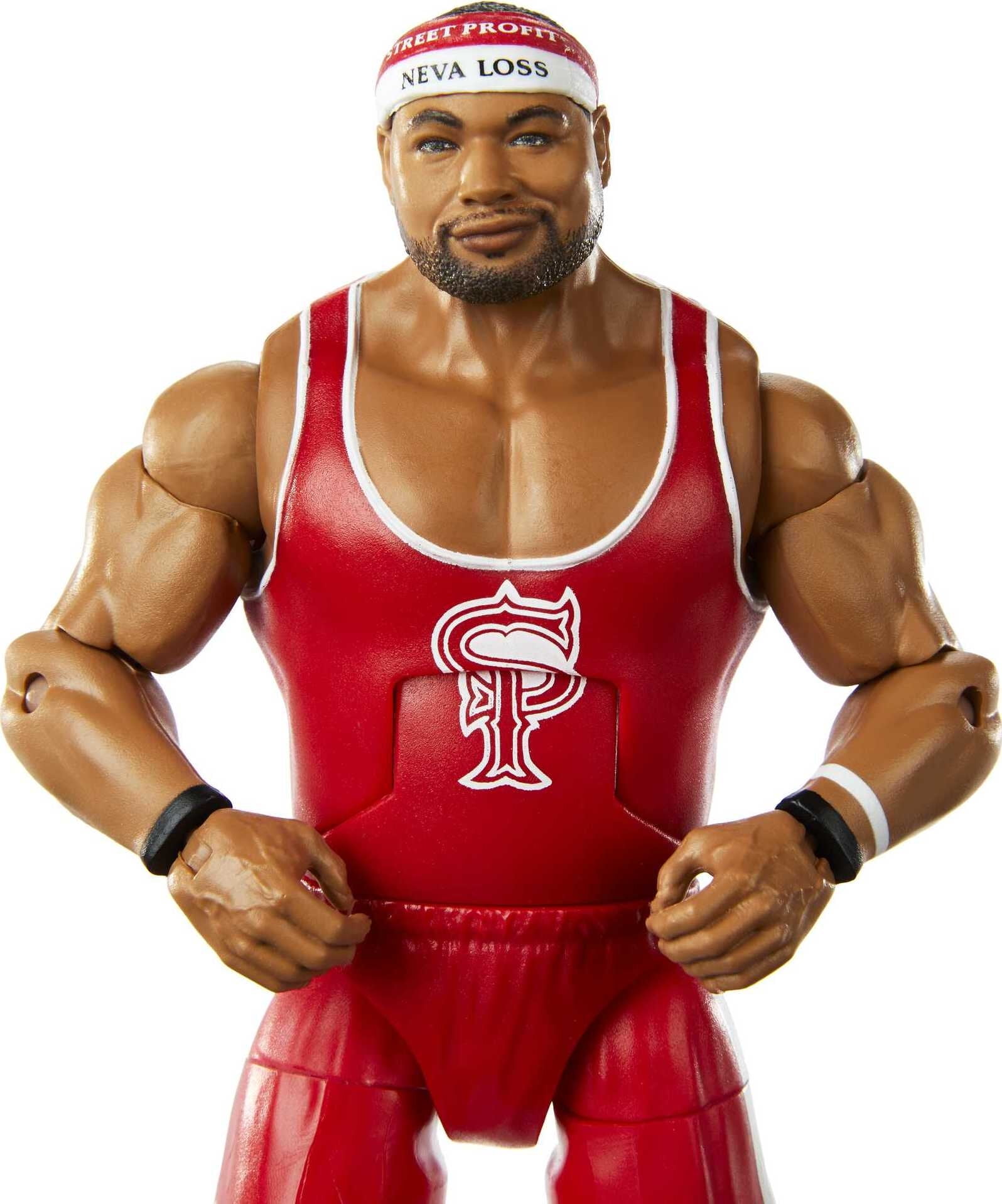 WWE Angelo Dawkins Elite Collection Action Figure, 6-In/15.24-Cm Posable Collectible