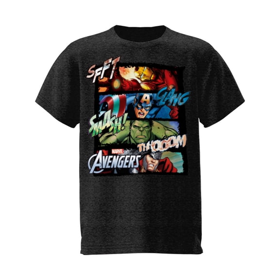 Marvel Avengers Youth Tee Shirt, XS-XL (Boy's)