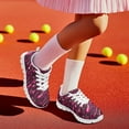 thumbnail image 5 of FUIALDOLG Barefoot Wide Toe Box Shoes for Kids Sneakers Girls Breathable Tennis Walking Shoes with Arch Support, 5 of 8