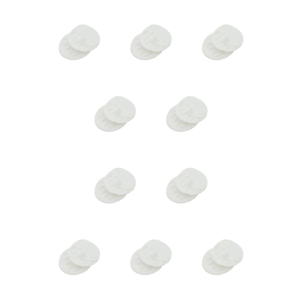 Calcetines para antepié Qarigey 1 par almohadilla antiampollas para los dedos de los pies color Blanco 10piezas