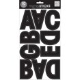 thumbnail image 1 of Large Alphabet Stickers-Black, 1 of 3
