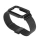 thumbnail image 3 of Correa de malla de acero inoxidable con carcasa protectora negra, accesorio de repuesto apto para Mi Band 7 Pro, color negro, 3 of 5