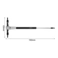 thumbnail image 3 of CENL 2-10mm T Handle Hex Wrench 2-Way Drive Design Adjustable T-Bar Socket Wrench Convenient Versatile For Various Mechanical Work, 3 of 11