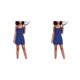 thumbnail image 4 of Vestidos de entrenamiento para mujer Sonducket Ropa deportiva Traje de baile Vestido de tenis de golf transpirable Type3 NO3, 4 of 6