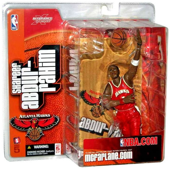 Shareef Abdur Rahim Action Figure Red Jersey Sports Picks Series 5 NBA