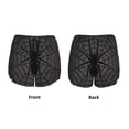 thumbnail image 3 of Cauagu Black Spider On Web 1 Print Women's 2 in 1 Running Shorts Athletic Workout Gym Yoga Shorts Running Shorts for Women-X-Large, 3 of 7