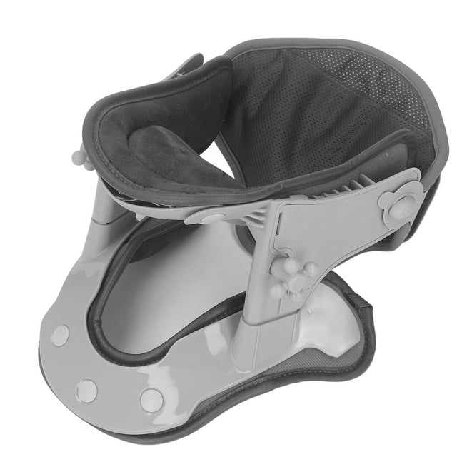 Dispositivo de tracción cervical para el cuello, camilla eléctrica ajustable para el hogar con compresas calientes