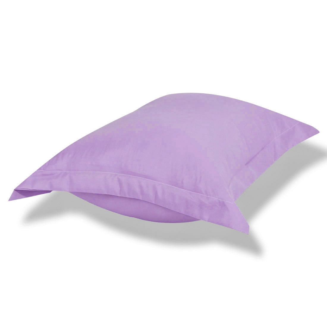 Unique Bargains Pillowcases Soft Microfiber Pillow Shams Set of 2 Standard Lavender