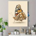 thumbnail image 4 of Painted Lady Butterfly Canvas Print，Wall Art Decor for Living Room Bedroom Office Kitchen Entryway Home Interior, 4 of 8